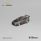 CM Model Mitsubishi Lancer Evolution X Varis Wide Body Gray 1:64 CM64-EVOX-03 - Collectors World Toys