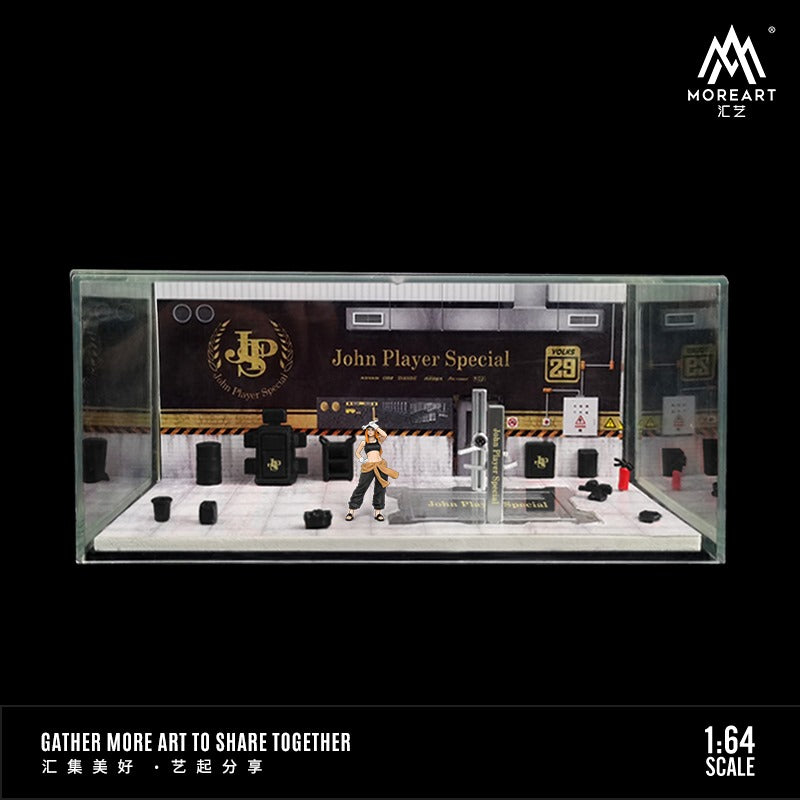 MoreArt AutoMobile Repair Workshop JPS Livery 1:64 MO641082 - Collectors World Toys
