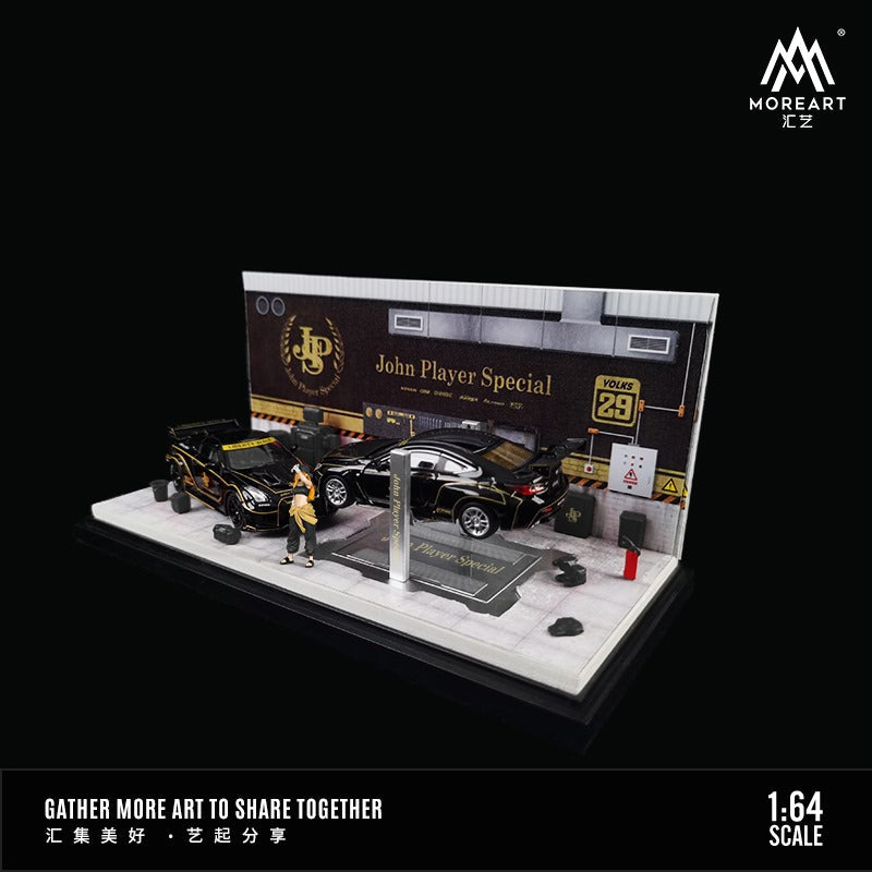 MoreArt AutoMobile Repair Workshop JPS Livery 1:64 MO641082 - Collectors World Toys