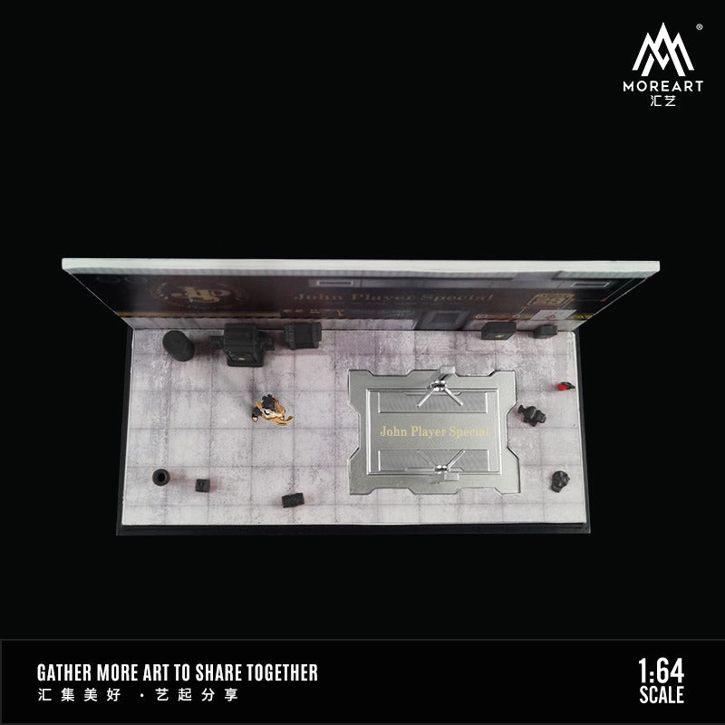 MoreArt AutoMobile Repair Workshop JPS Livery 1:64 MO641082 - Collectors World Toys