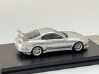 123 Hobby Toyota Supra JZA80Z in Silver 1:64