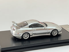 123 Hobby Toyota Supra JZA80Z in Silver 1:64 - Collectors World Toys