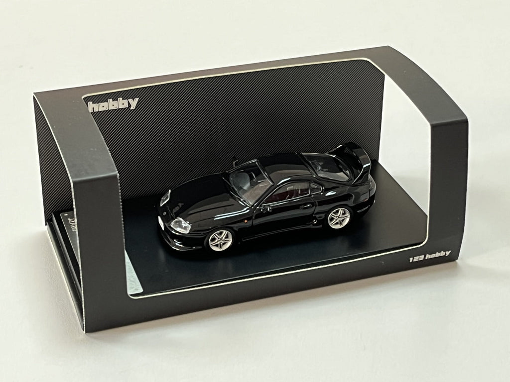 123 Hobby Toyota Supra JZA80Z in Black 1:64 - Collectors World Toys