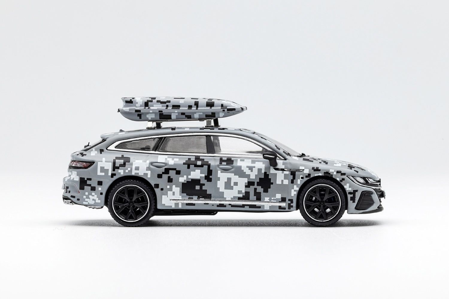 GCD Volkswagen Arteon R Grey Urban Camouflage 1:64 KS-030-202 - Collectors World Toys