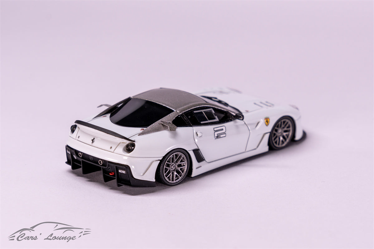 Cars' Lounge 599XX White #2 1:64 Resin Limited to 399 Pcs - Collectors World Toys
