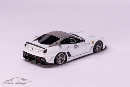 Cars' Lounge 599XX White #2 1:64 Resin Limited to 399 Pcs - Collectors World Toys