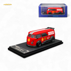 Mini Dream Volkswagen T1 RWB Van in Red WM Livery 1:64 - Collectors World Toys