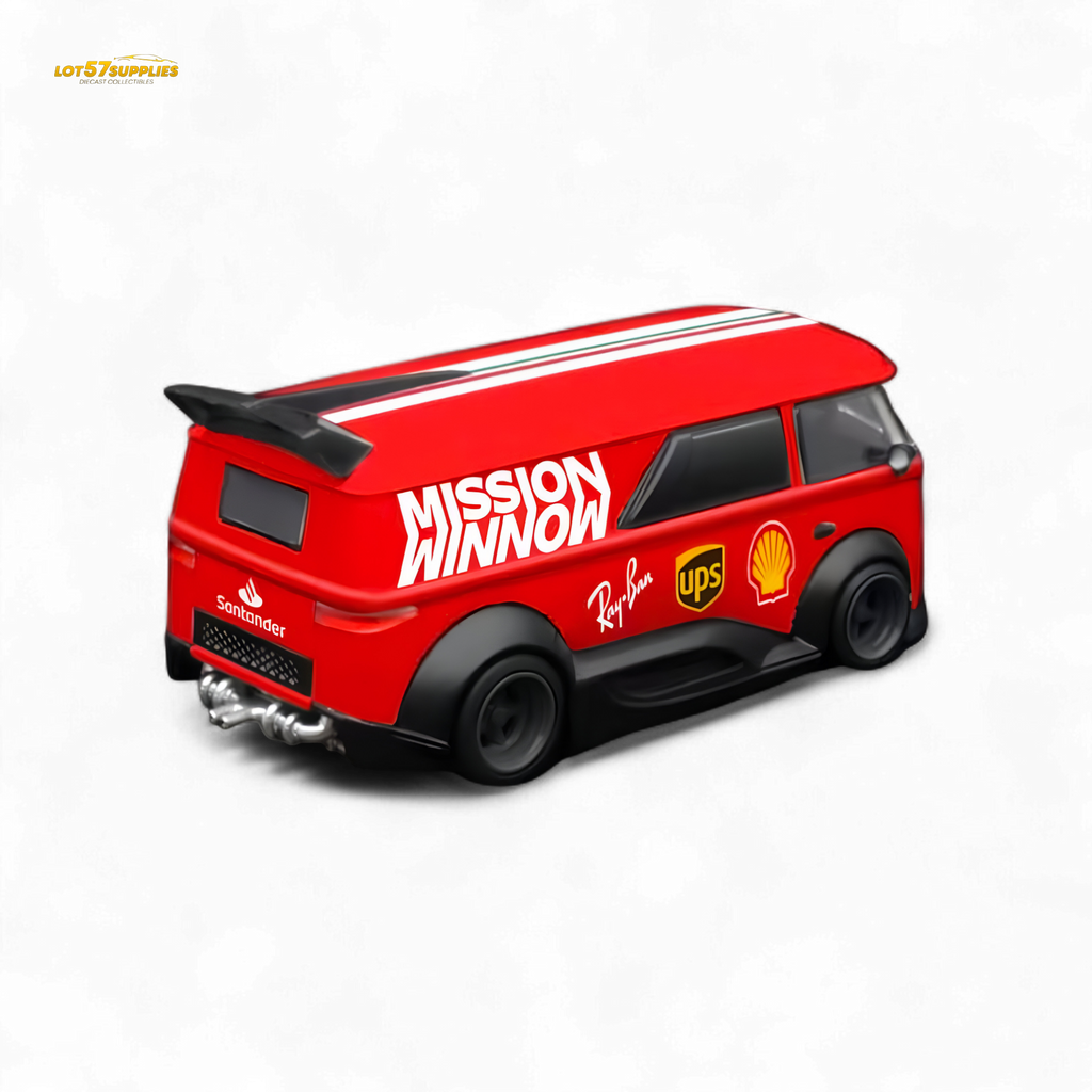 Mini Dream Volkswagen T1 RWB Van in Red WM Livery 1:64 - Collectors World Toys
