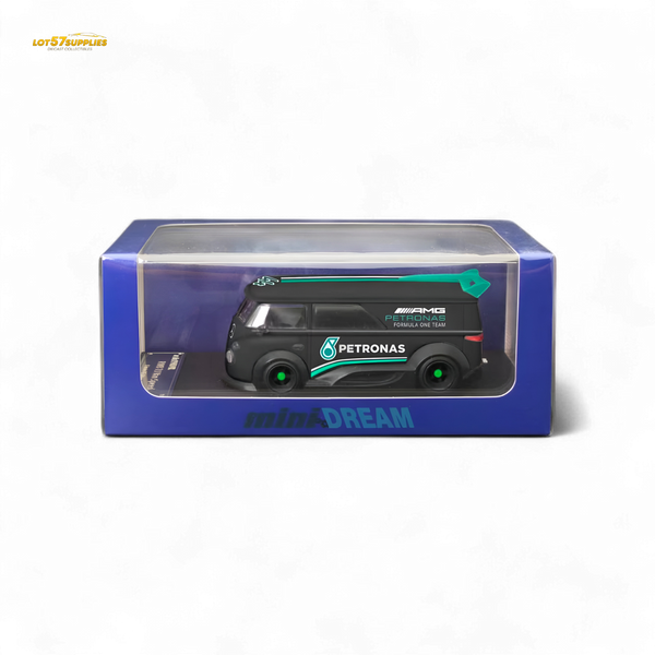 Mini Dream Volkswagen T1 RWB Van#44 in Petronas Livery 1:64 - Collectors World Toys