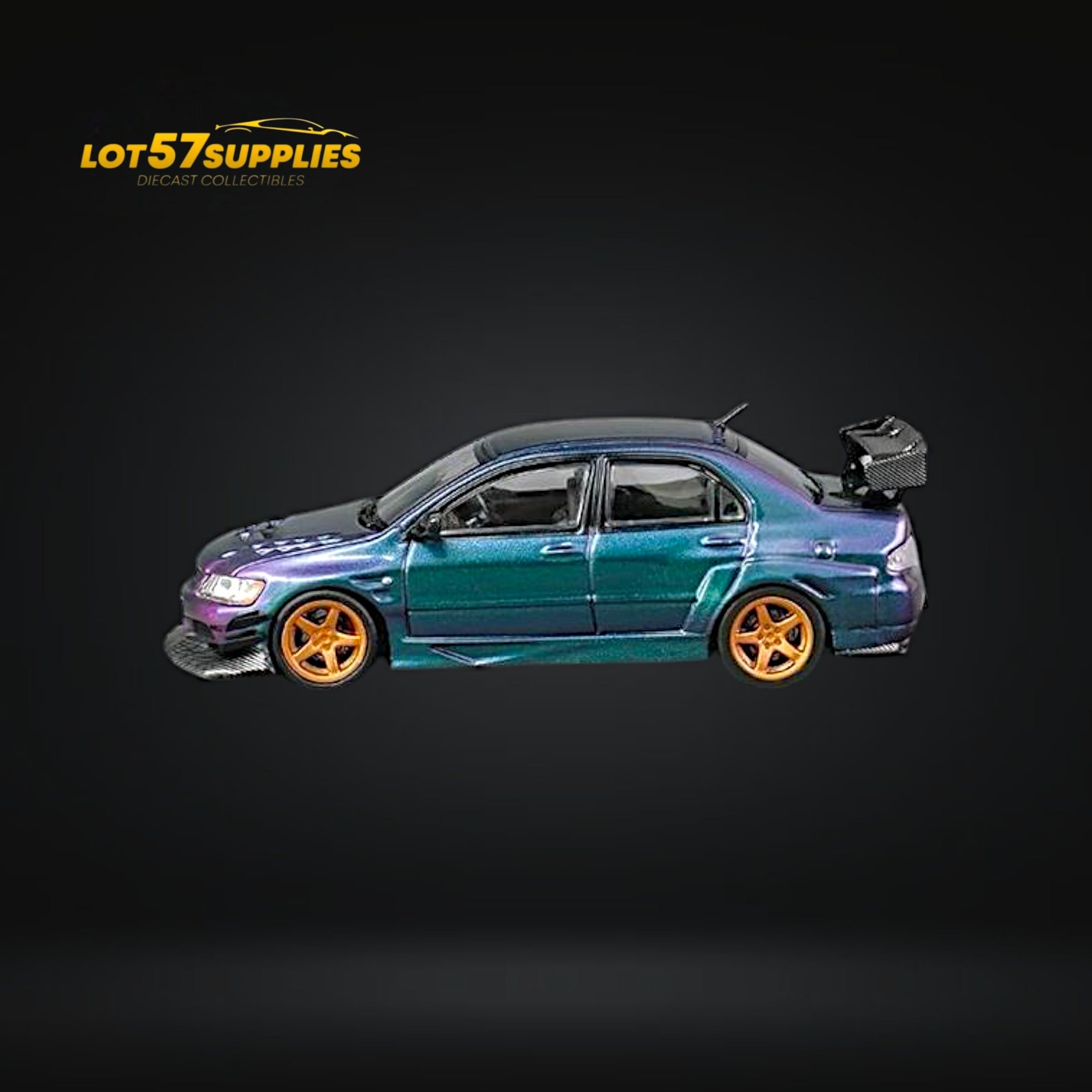 CM Model Mitsubishi Lancer Evolution IX Widebody Chameleon 1:64 CM64-EVOIX-21 - Collectors World Toys
