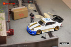 Star Model Porsche RWB 930 GT Wing NFS White Livery 1:64 - Collectors World Toys