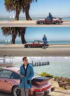 HobbyFans Porsche Singer 930 Turbo Study Ghost Player Custom Pink 1:64 - Collectors World Toys