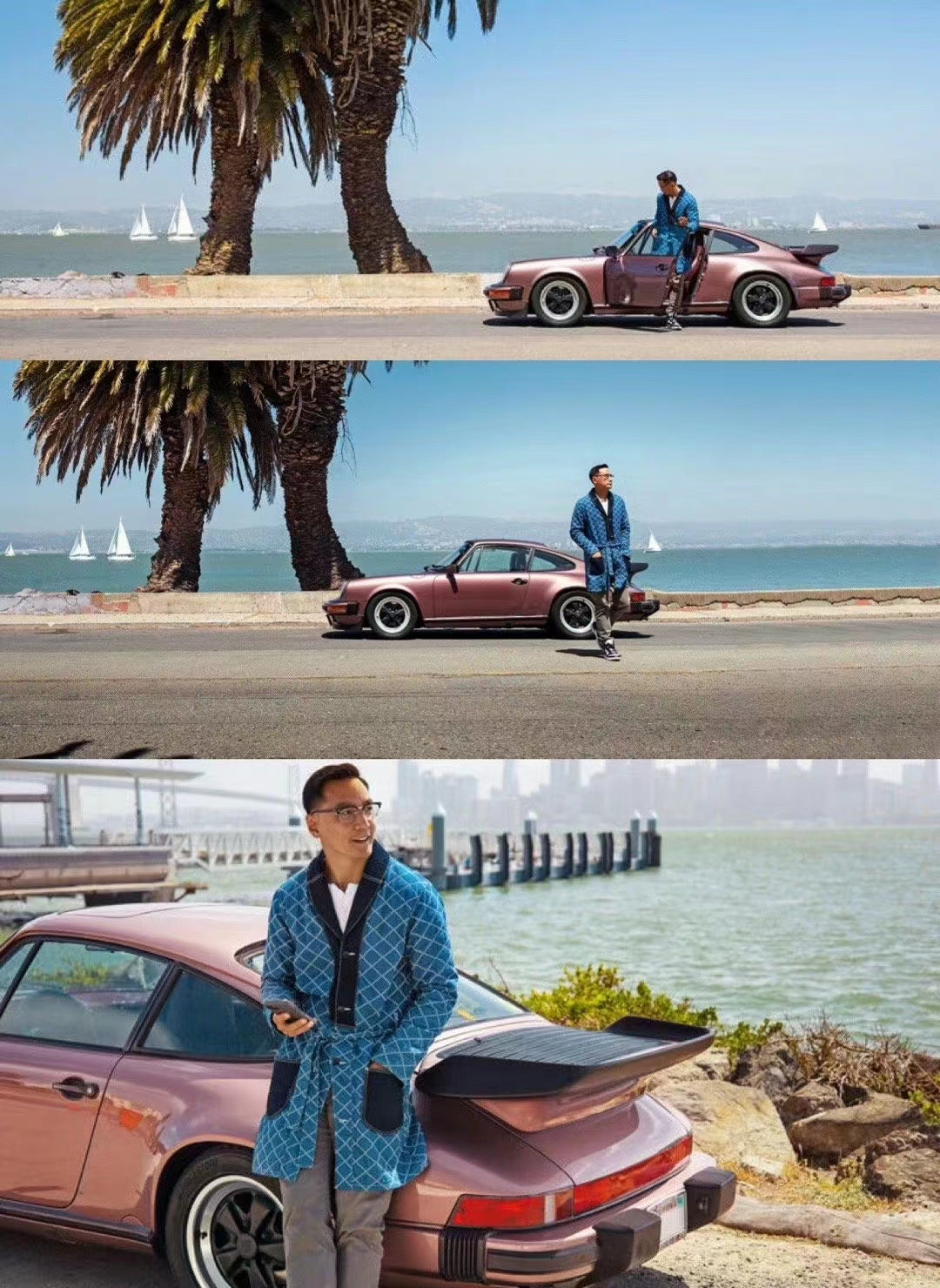 HobbyFans Porsche Singer 930 Turbo Study Ghost Player Custom Pink 1:64 - Collectors World Toys