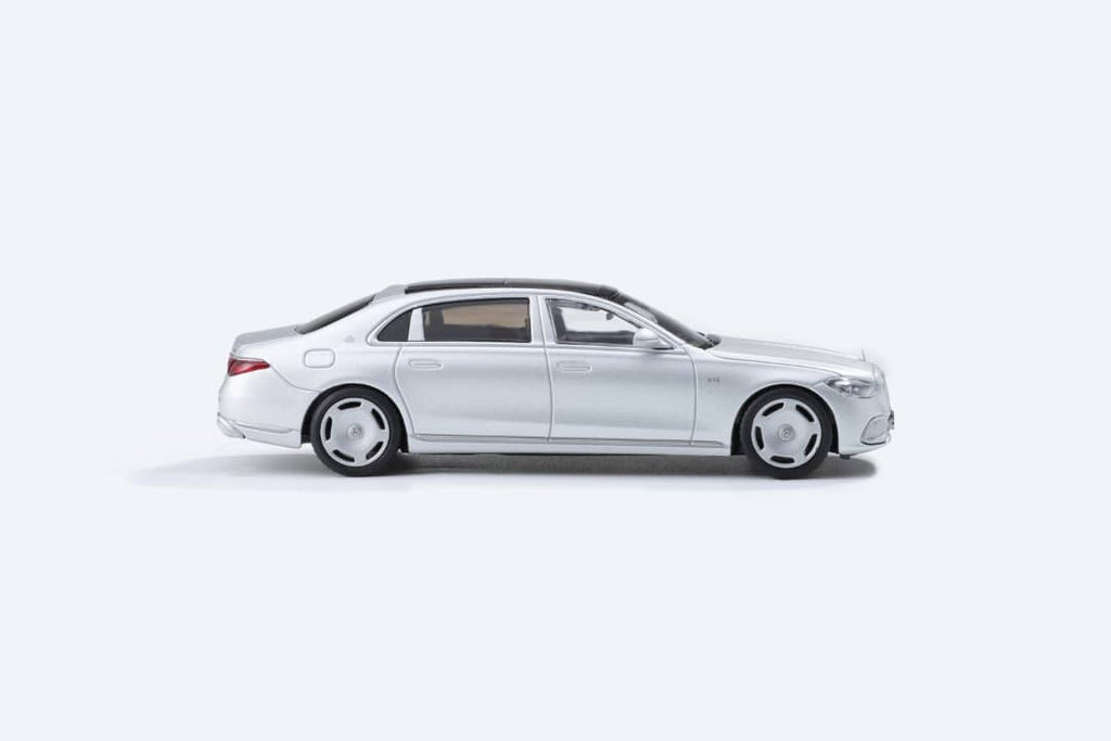 AR BOX 2021 Mercedes-Benz Maybach W223 Matte Silver Licensed Product 1:64 - Collectors World Toys