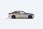 AR BOX 2021 Mercedes-Benz Maybach W223 Blue-Gold 2-Tone Licensed Product 1:64 - Collectors World Toys