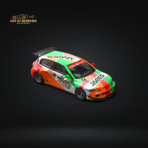 Fuji Honda Civic EG6 5th Gen MK5 Rocket Bunny JACCS #14 Livery 1:64 - Collectors World Toys