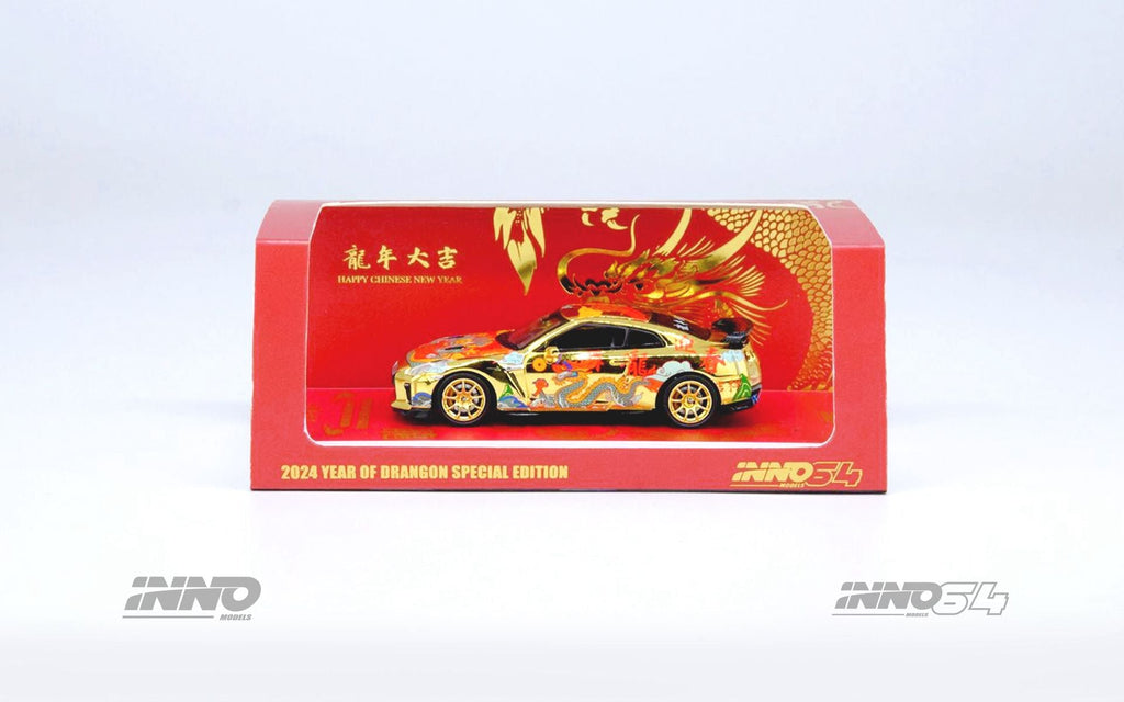 Inno64 Nissan Skyline GT-R R35 Year Of The Dragon Special Edition 2024 1:64