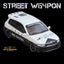 Street Weapon Honda Civic EG6 OSAKA JDM Police livery Car 1:64