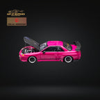 Focal Horizon Skyline GT-R R32 Top Secret Pink 1:64 - Collectors World Toys