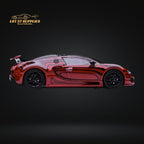 Mortal Bugatti Veyron in Red Advan Ceramic Livery Limited to 799 Pcs 1:64