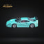 Stance Hunters Ferrari F40 LM Light Aqua Green With Removable Rear Engine Cover 1:64
