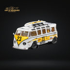 LF Model Volkswagen T1 Kombi WideBody with Surfboard in Flash #23 Livery 1:64 - Collectors World Toys
