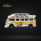 LF Model Volkswagen T1 Kombi WideBody with Surfboard in Flash #23 Livery 1:64 - Collectors World Toys