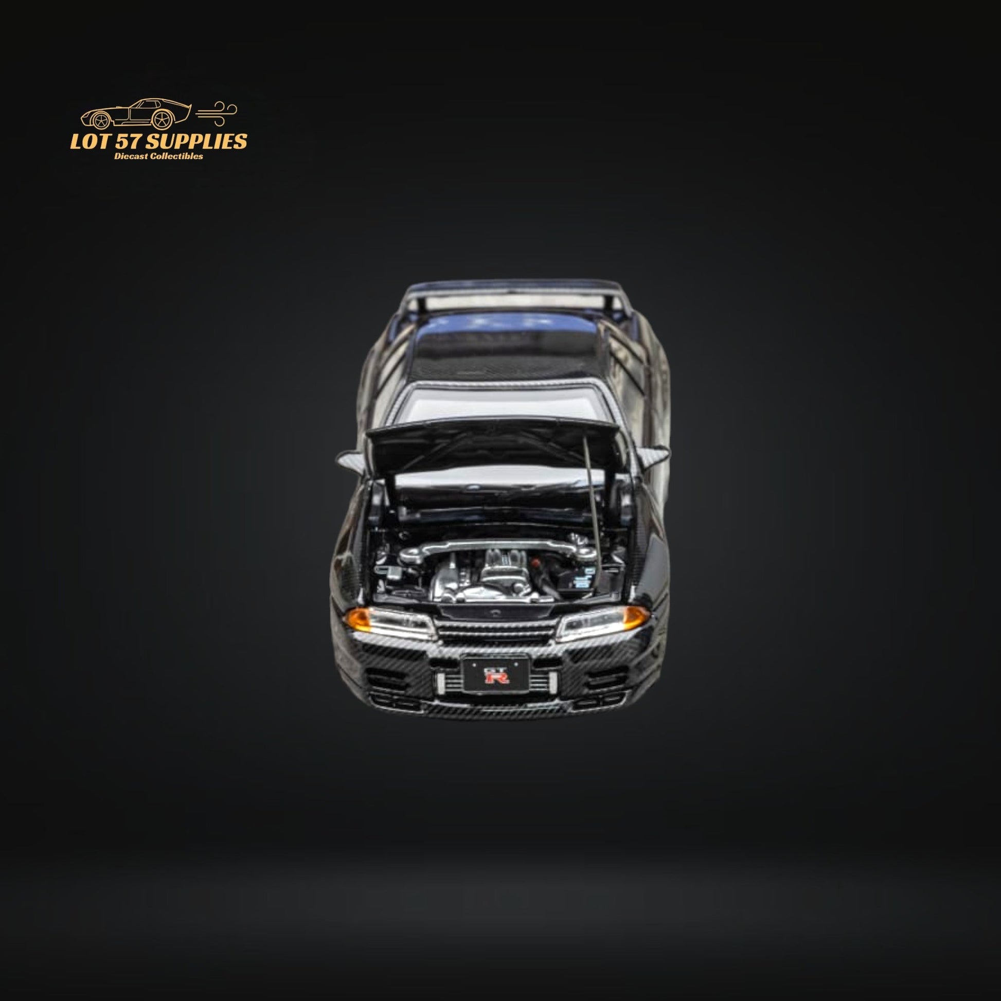 Focal Horizon Skyline R32 GT-R 3rd Gen Nismo S-Tune Full Carbon Black 1:64