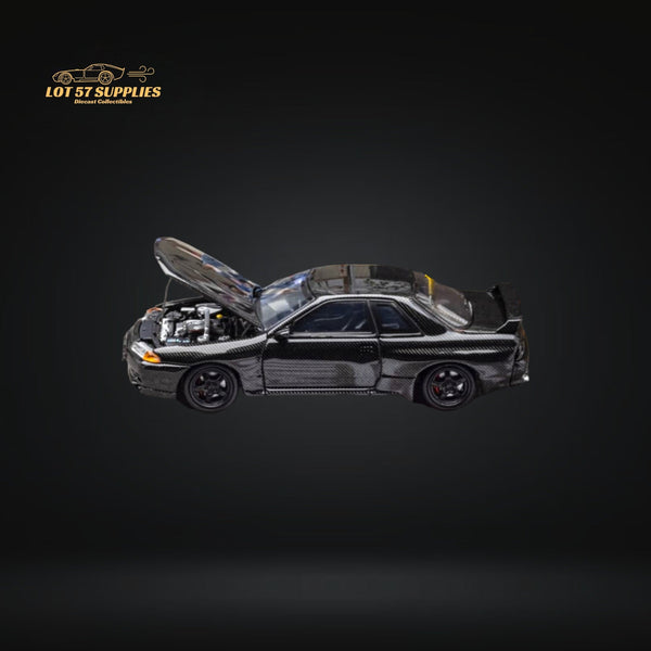 Focal Horizon Skyline R32 GT-R 3rd Gen Nismo S-Tune Full Carbon Black 1:64