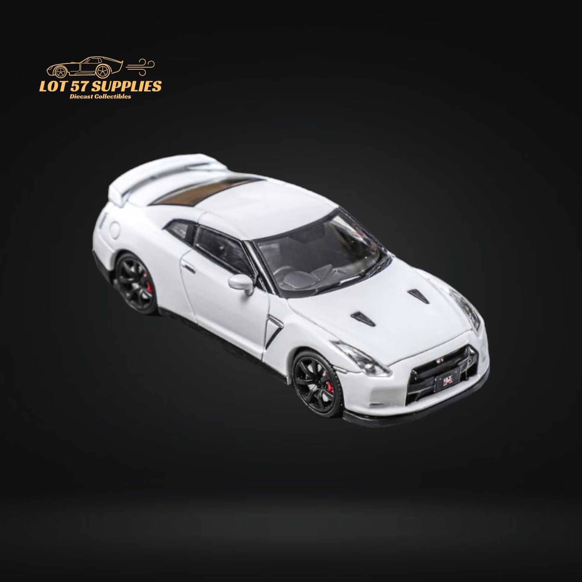 Focal Horizon Skyline GT-R R35 White With Openable Hood 1:64