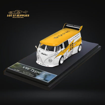 Aurora Model VW Volkswagen T1 Van Bus Lighting #23 Livery 1:64 - Collectors World Toys