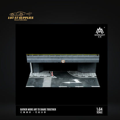 (Pre-Order) MoreArt OVERPASS SCENE MODEL Diorama Scene 1:64 MO901302