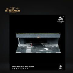 (Pre-Order) MoreArt OVERPASS SCENE MODEL Diorama Scene 1:64 MO901302 - Collectors World Toys