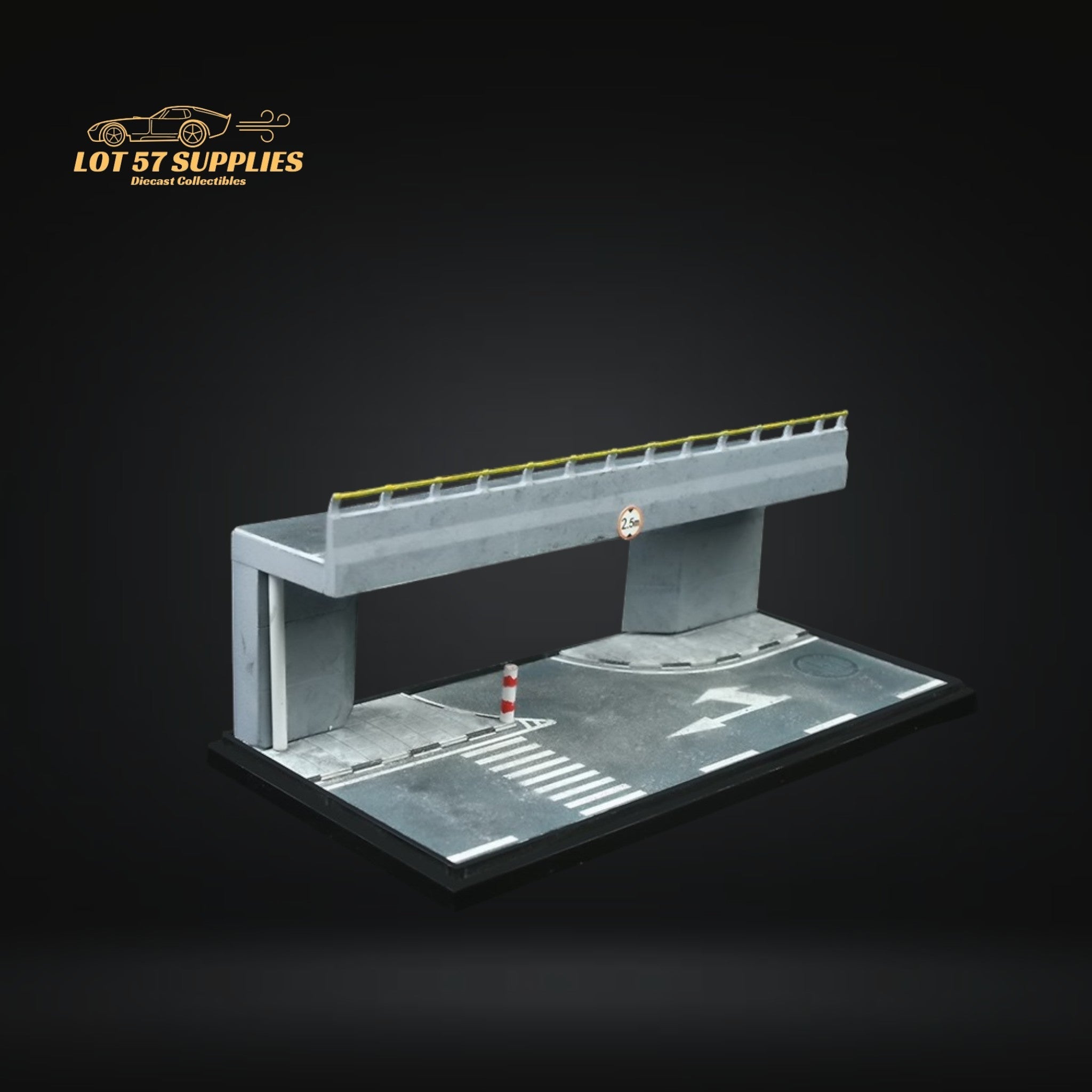 (Pre-Order) MoreArt OVERPASS SCENE MODEL Diorama Scene 1:64 MO901302 - Collectors World Toys