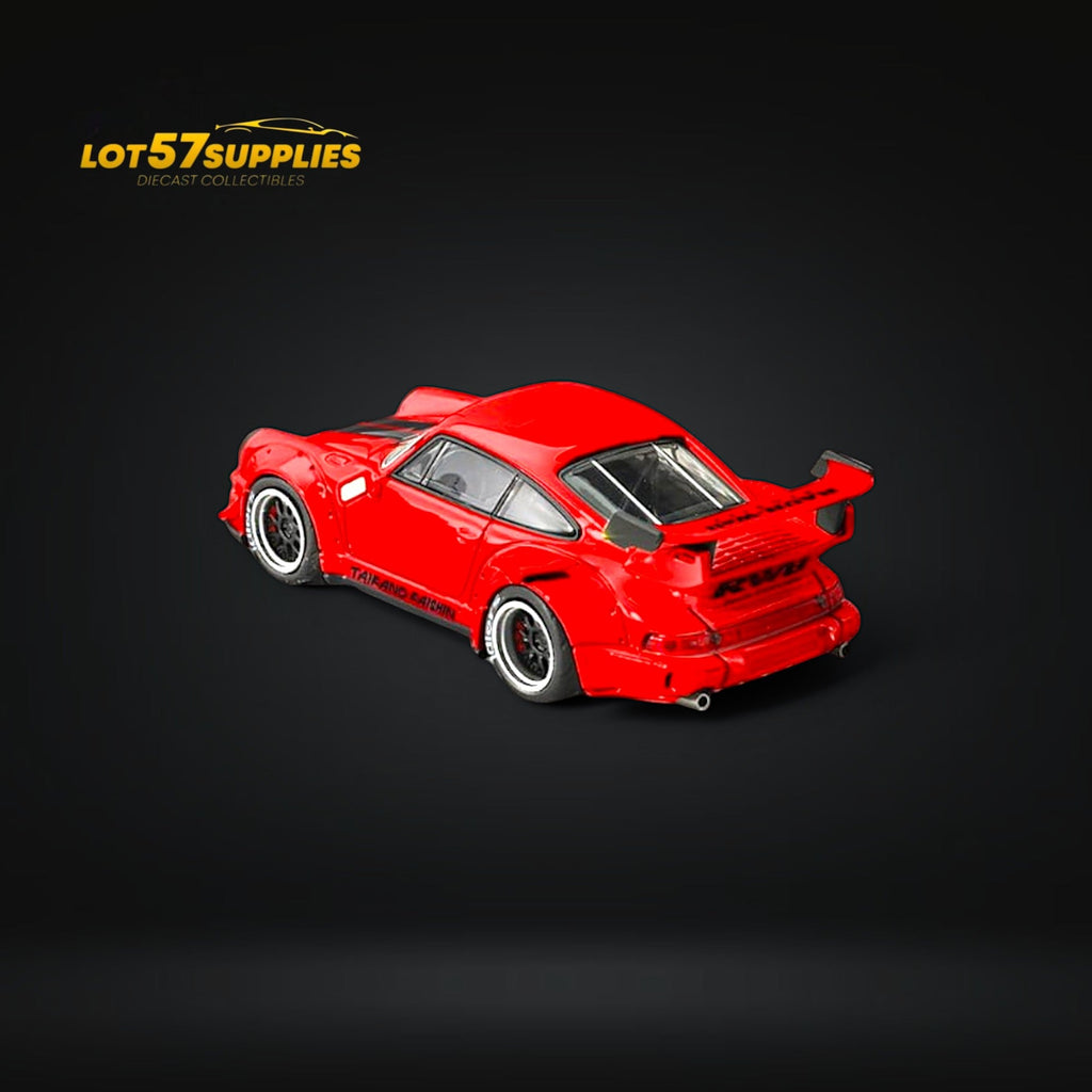 Star Model Porsche RWB 964 GT Wing Taikano Red Ordinary 1:64 - Collectors World Toys