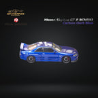Focal Horizon Skyline GT-R R33 GT-R 4th Gen BCNR33 Full Carbon Dark blue 1:64 - Collectors World Toys