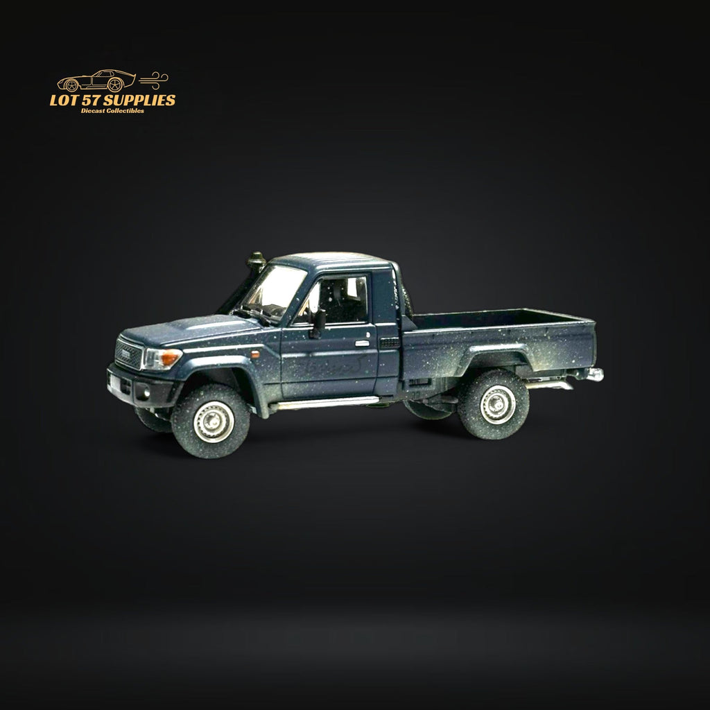 HobbyFans Toyota Land Cruiser 70 Series Blue Dirt Version 1:64 - Collectors World Toys