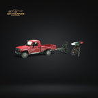 HobbyFans Toyota Land Cruiser 70 Series Red With Armor & Armor Launcher 1:64 - Collectors World Toys