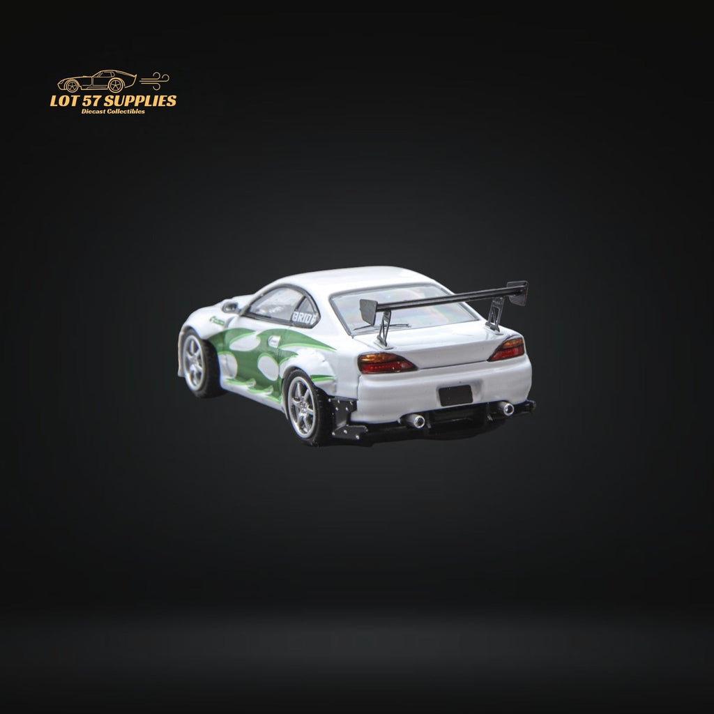 Focal Horizon Silvia S15 White - Green 1:64 - Collectors World Toys