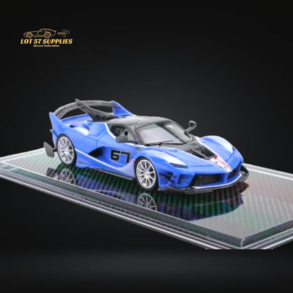 U2 FXX-K Evo Sea Blue #67 Resin Limited Edition 1:64 - Collectors World Toys