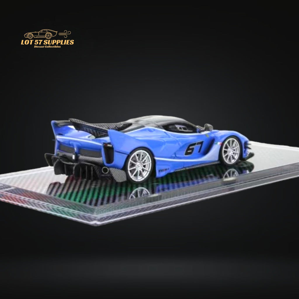 U2 FXX-K Evo Sea Blue #67 Resin Limited Edition 1:64 - Collectors World Toys