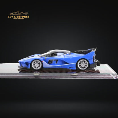 U2 FXX-K Evo Sea Blue #67 Resin Limited Edition 1:64 - Collectors World Toys