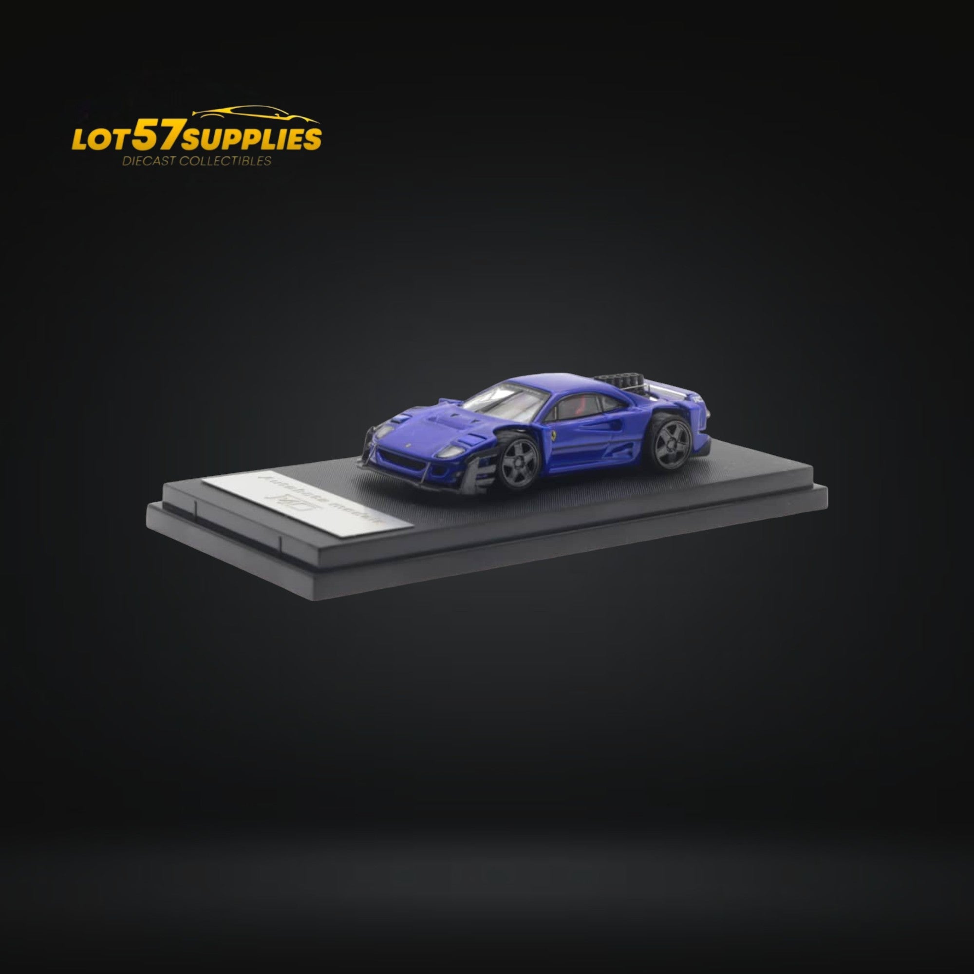 Autobots Modified Ferrari F40 AI Yasid in Blue 1:64 Main image