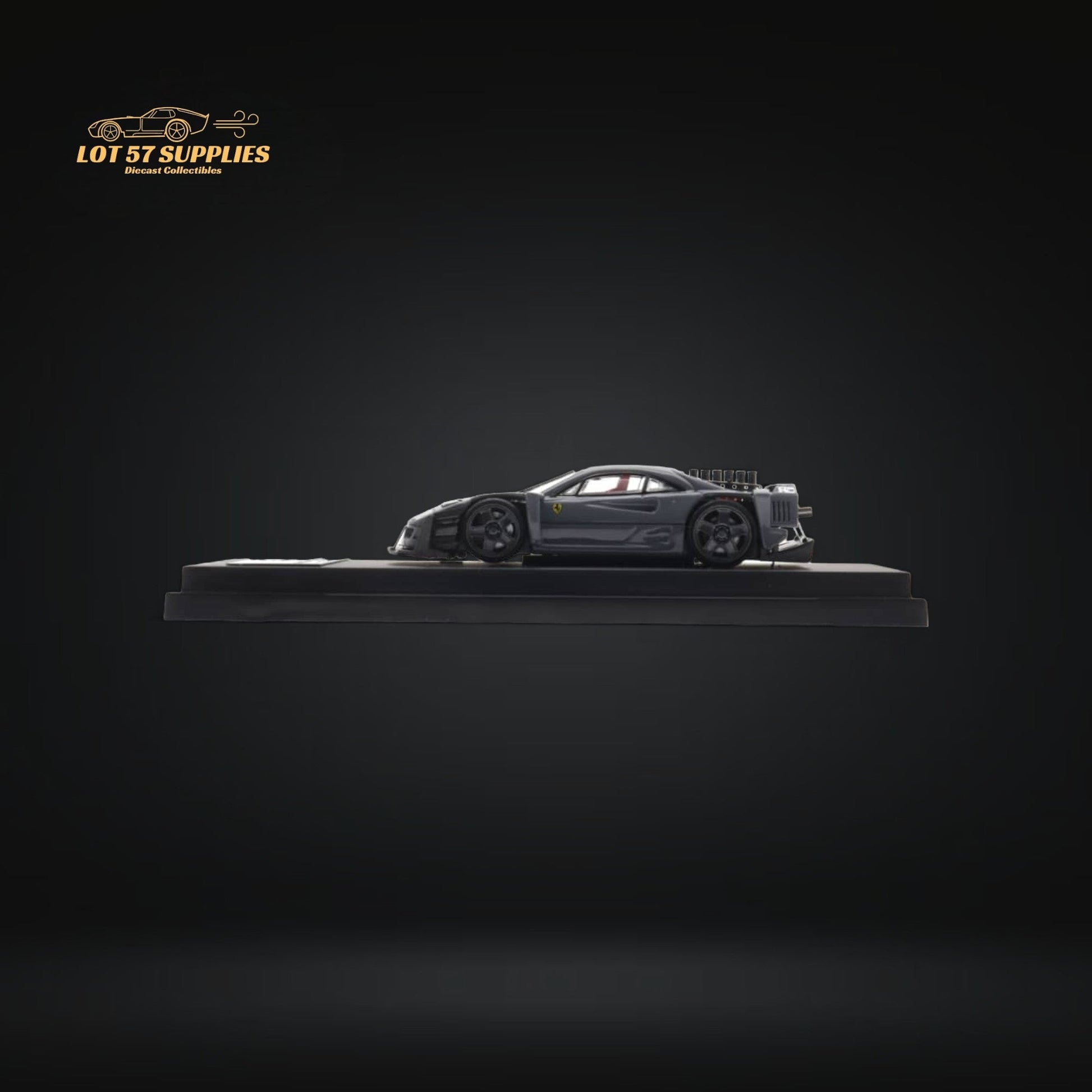 Autobots Modified Ferrari F40 AI Yasid in Gray 1:64