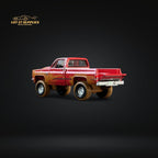 Auto World 1983 Chevrolet Silverado K10 4x4 Muddy LIFTED Squarebody 1:64 - Collectors World Toys