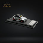 HKM Model VW Beetle Convertible Cabriolet Grey Shark Mouth 1:64