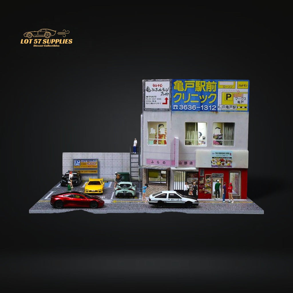 (Pre-Order) MoreArt Japanese Commercial Building Scene Diorama 1:64 MO936406
