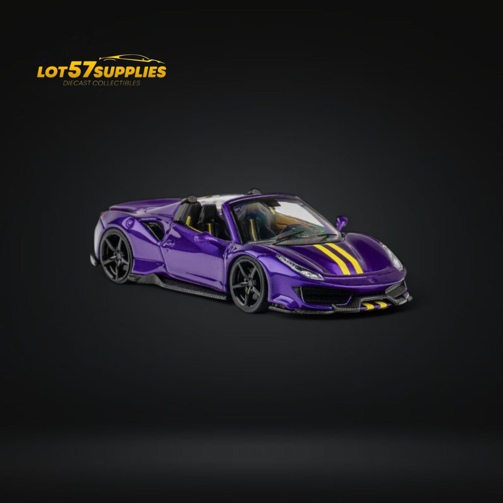 TPC Novitec 488 Roadster Deep Purple 1:64 - Collectors World Toys