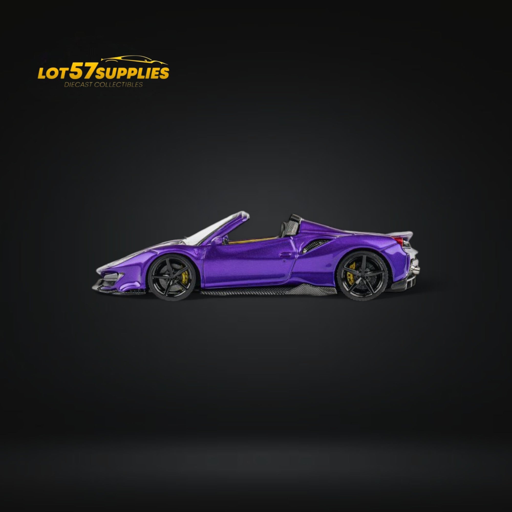 TPC Novitec 488 Roadster Deep Purple 1:64 - Collectors World Toys