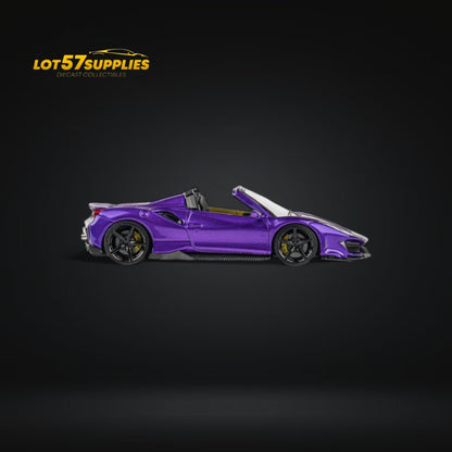 TPC Novitec 488 Roadster Deep Purple 1:64